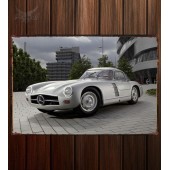 Металлическая табличка Mercedes-Benz 300SL Transaxle Prototype (W194)